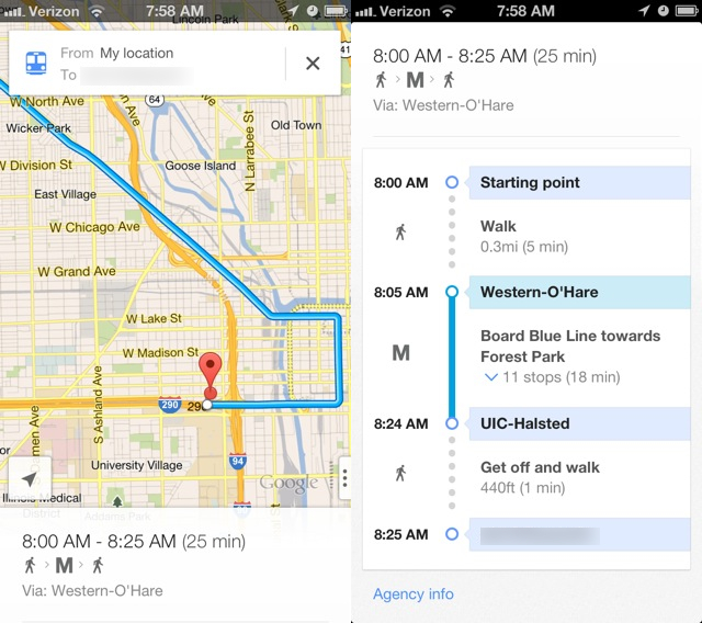 Google Maps for iPhone