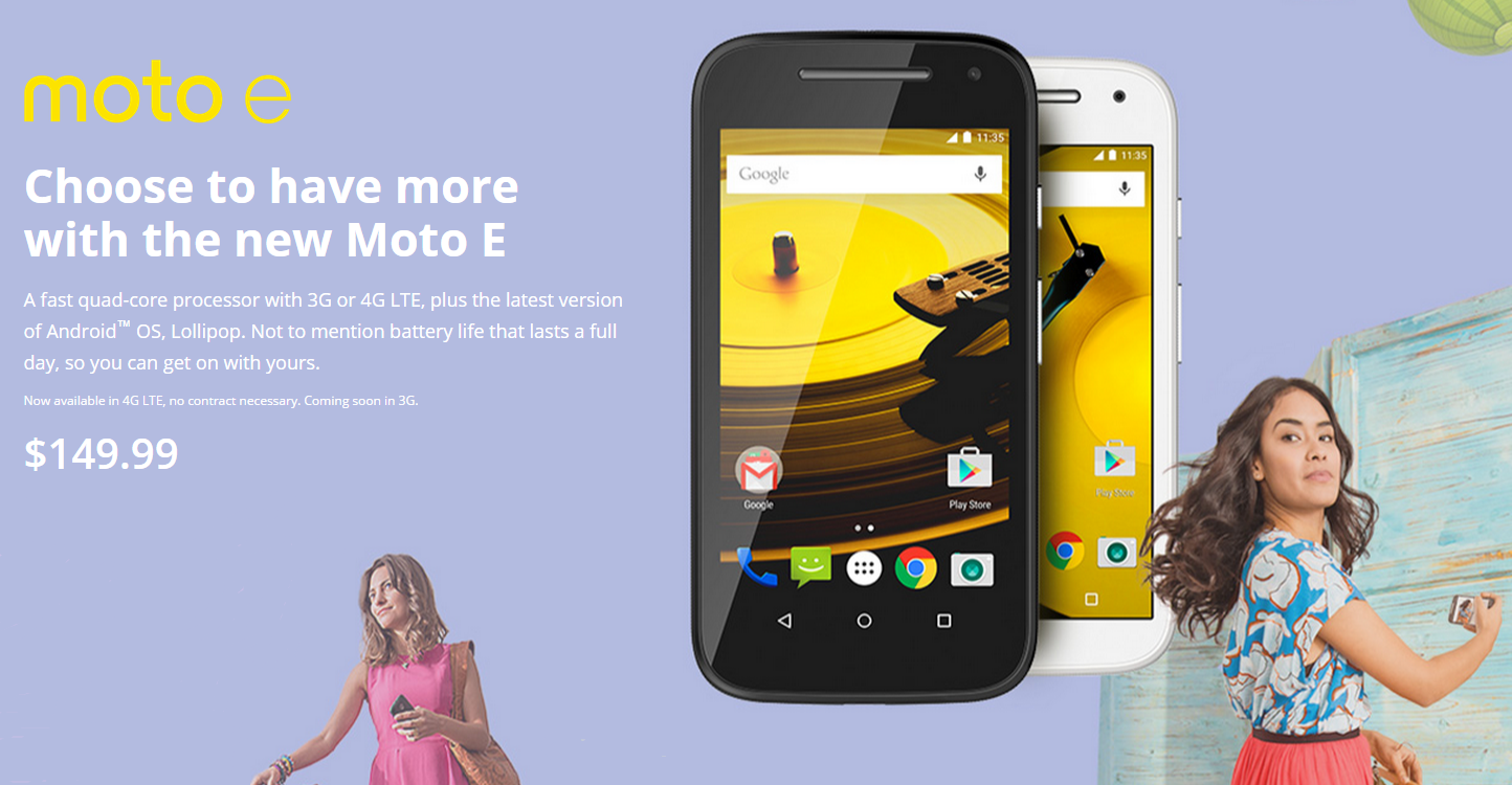new motorola moto e 2015