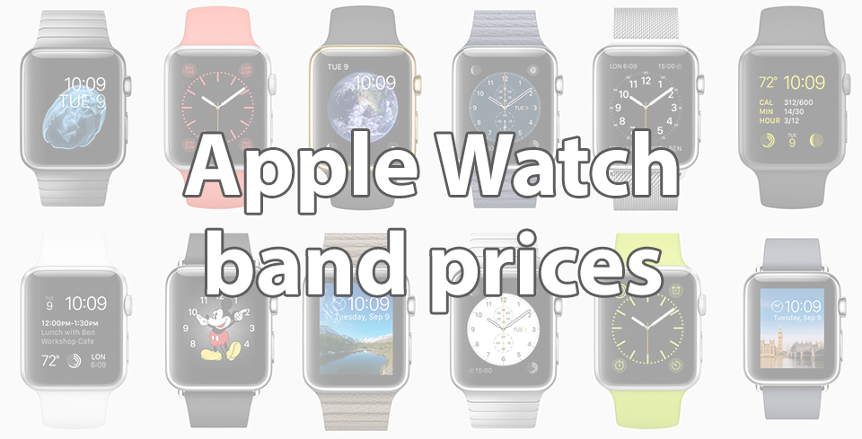 Apple Watch band prices