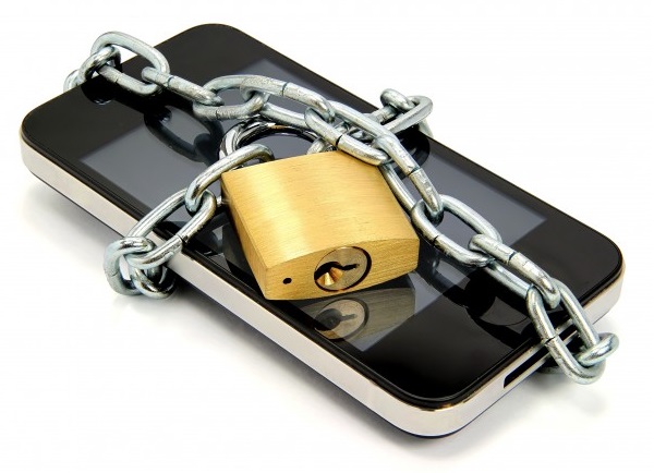 locked smartphone