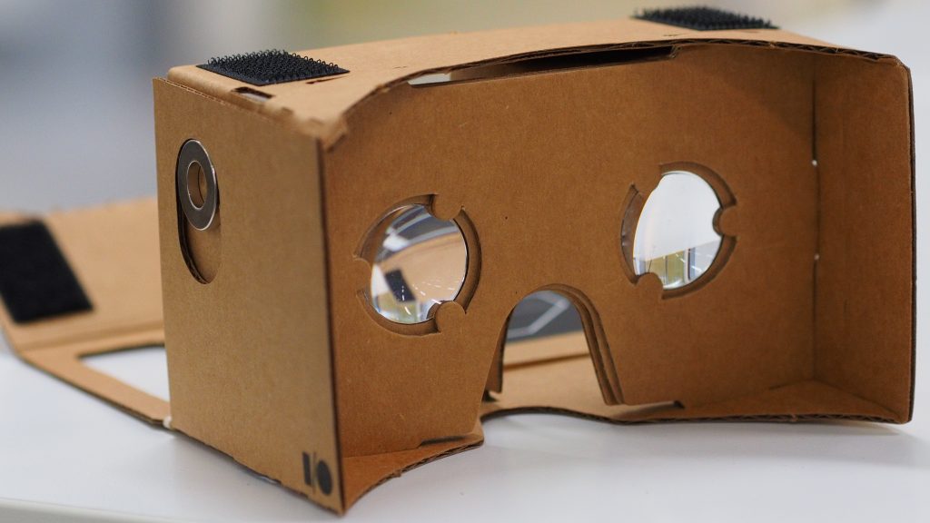 Google Cardboard VR headset