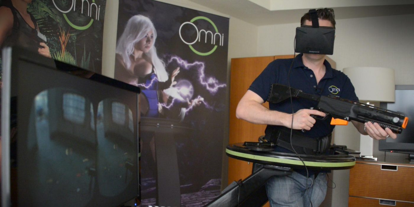 Virtuix Omni virtual reality treadmill