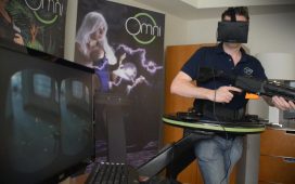 Virtuix Omni virtual reality treadmill