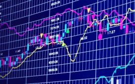 Stock market exchange graphics