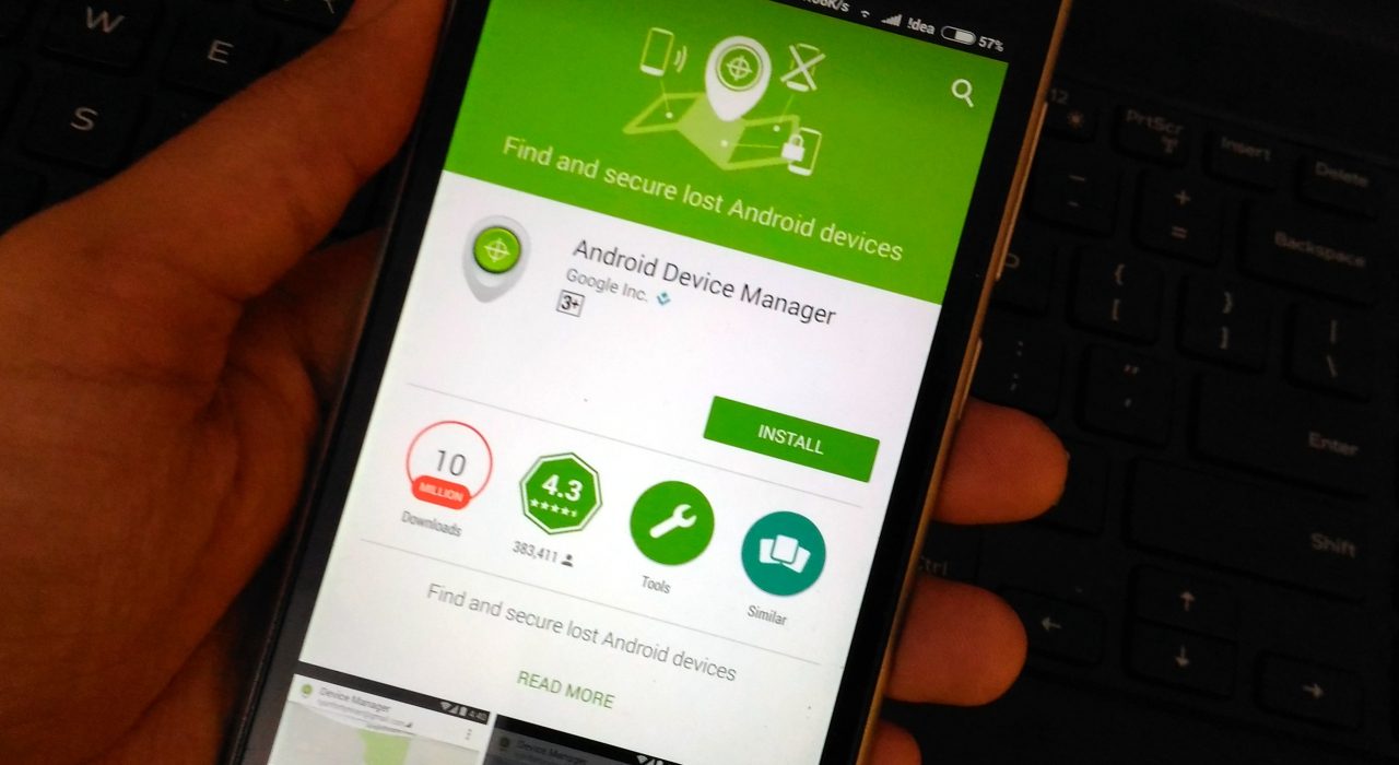 Android Device Manager app