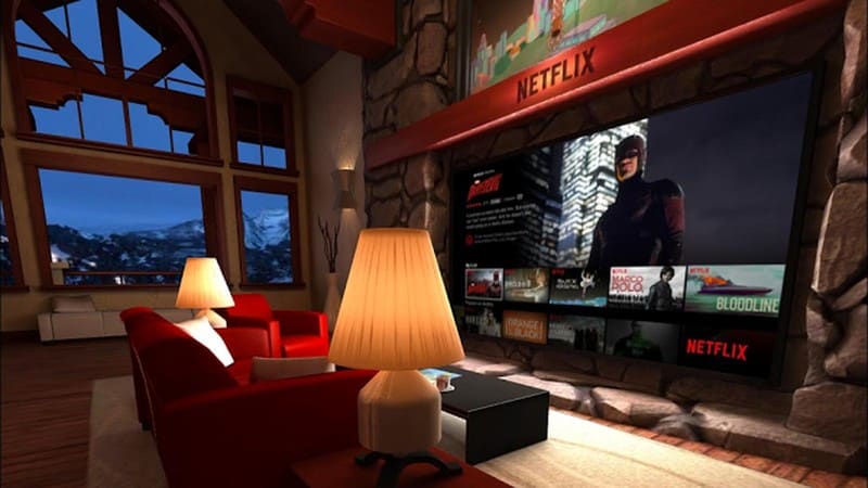 Netflix on Gear VR