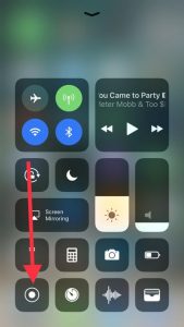 iOS 11 screen recording