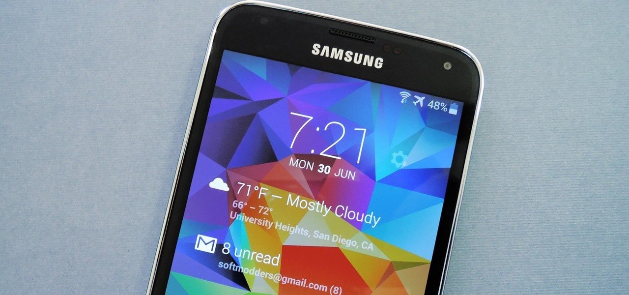 Samsung phone screen flickering