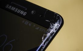 Samsung cracked screen