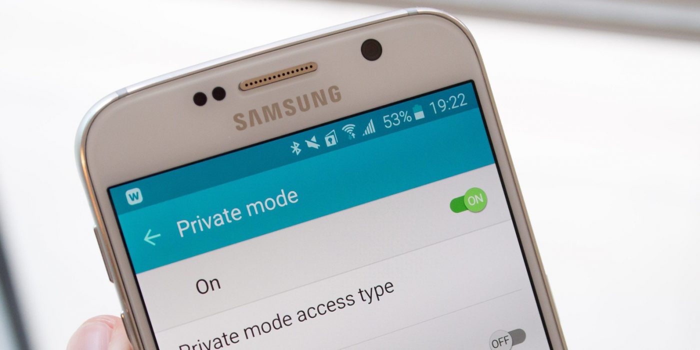 Samsung Private Mode