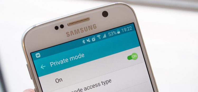 Samsung Private Mode