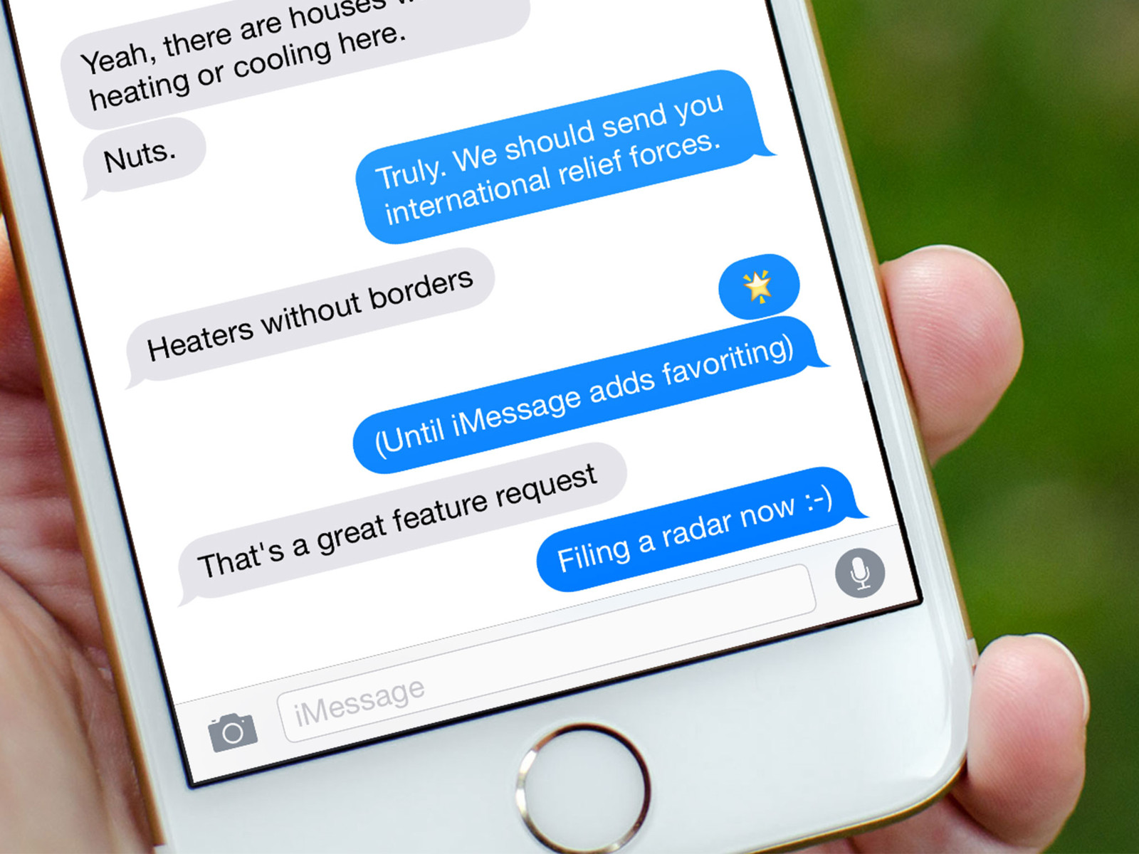 Search iMessages