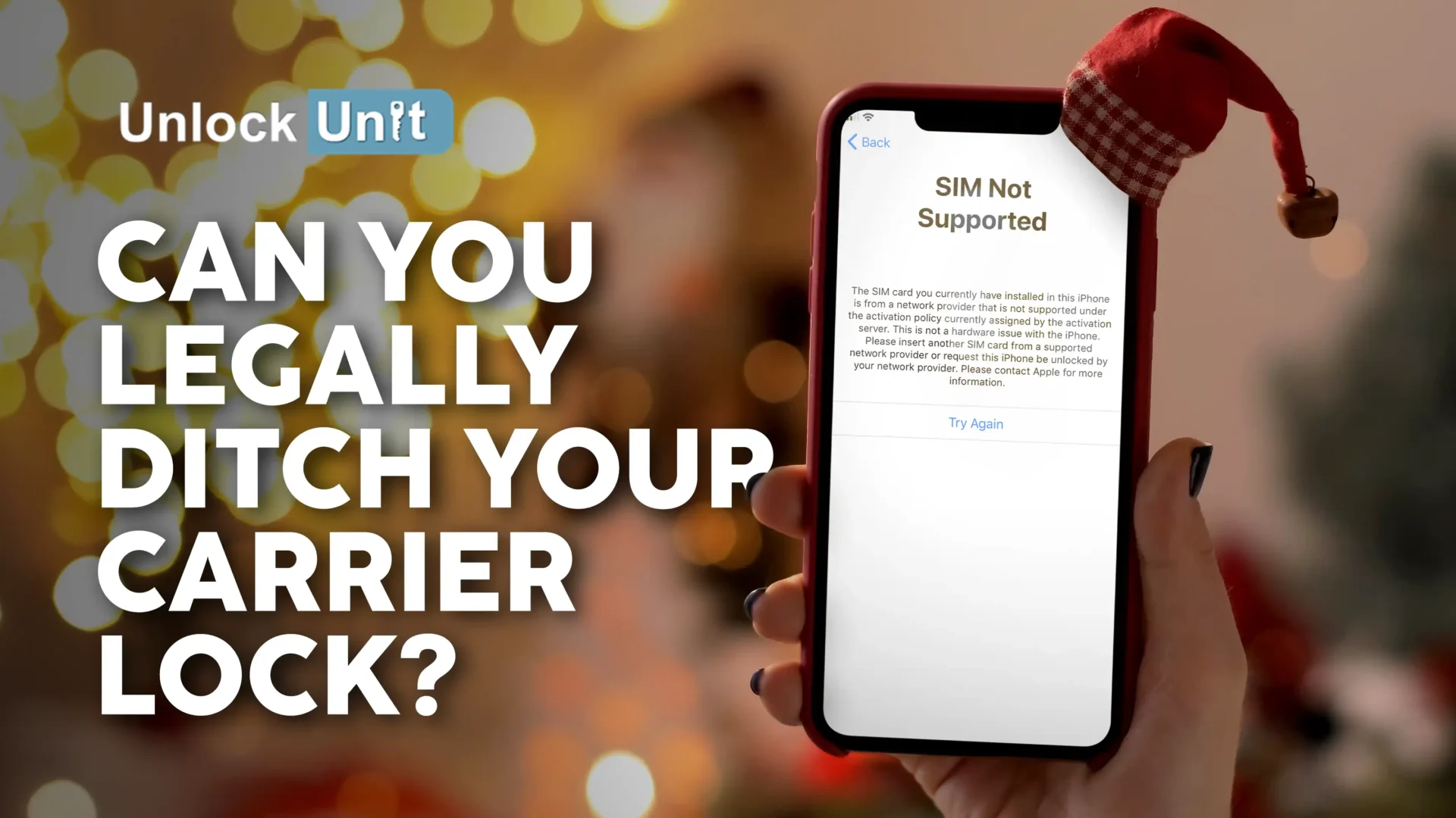 Can You Legally Ditch Your Carrier Lock? UnlockUnit