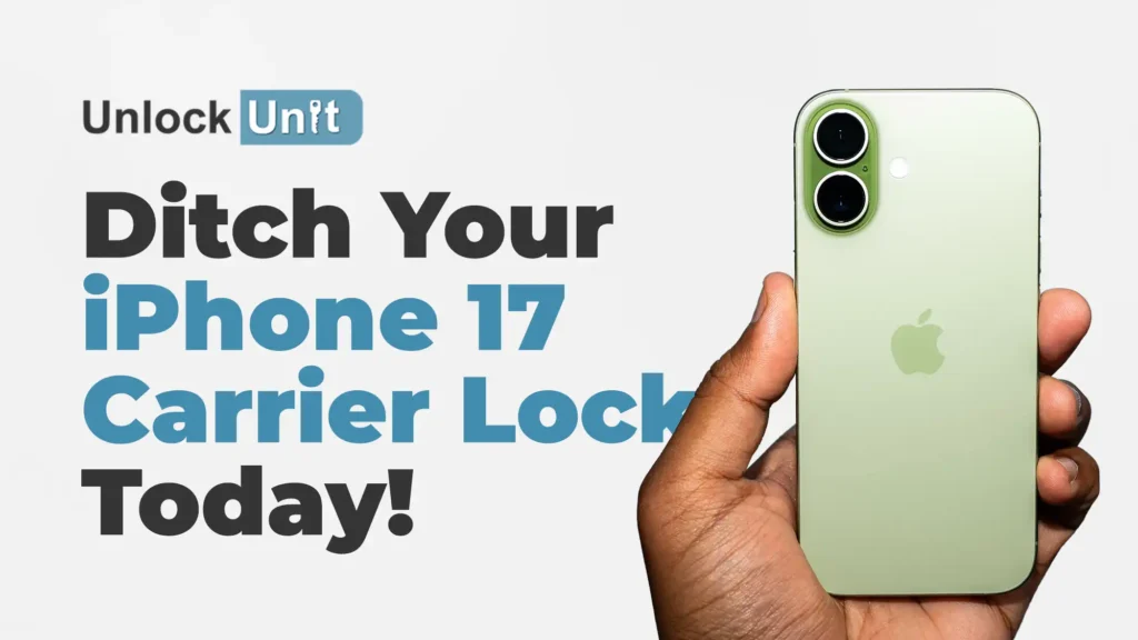 Unlocking iPhone 17